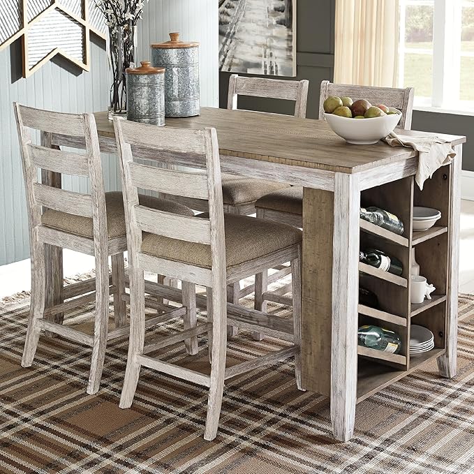 Signature Design by Ashley Skempton Farmhouse 36" Counter Height Dining Table - Image 2