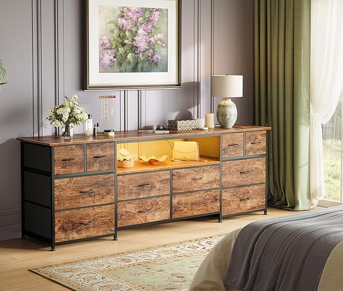 Huuger 63 Inch Dresser TV Stand - Image 7