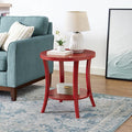 Roundhill Furniture Perth Contemporary Round End Table by RoundhillFurniture