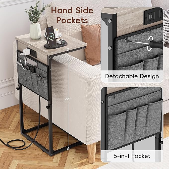 Vagusicc C Shaped End Table - Image 6