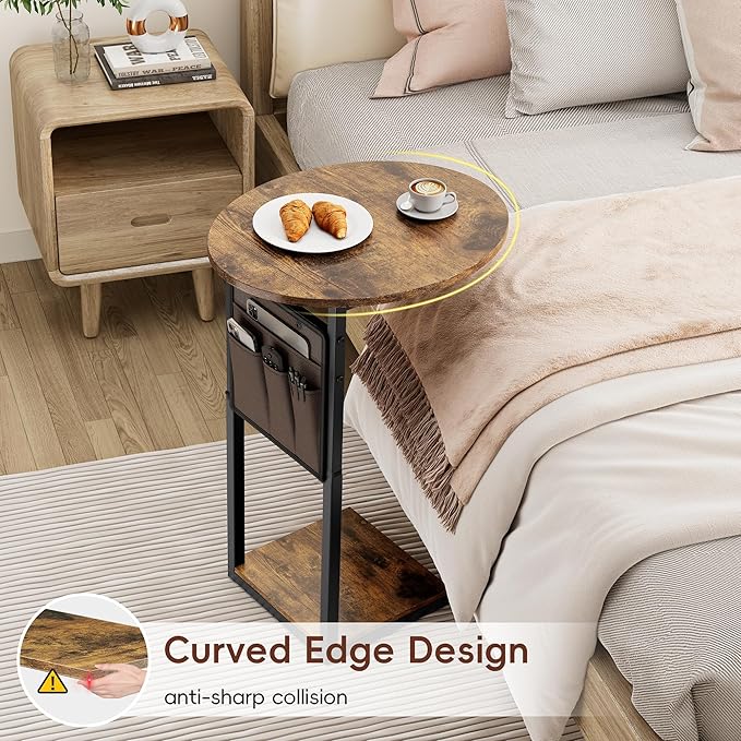 Vagusicc C Shaped End Table - Image 3