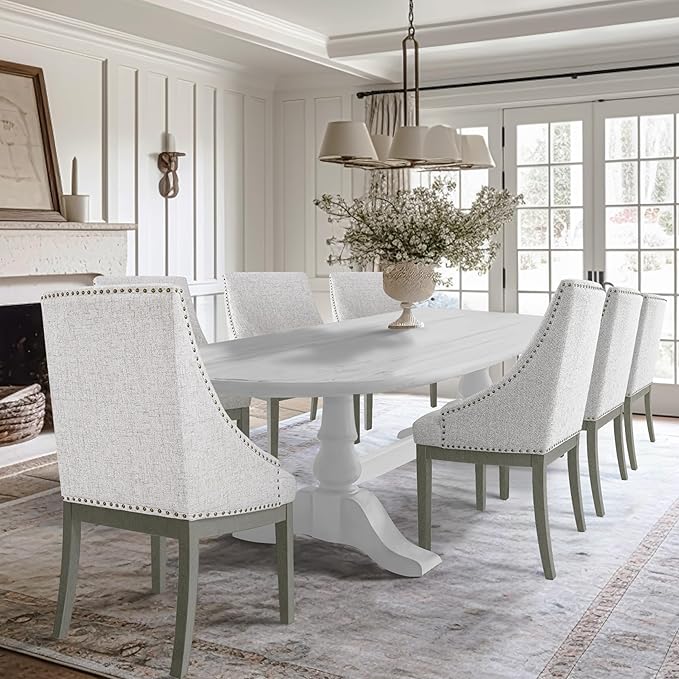 HomePop Home Decor | Upholstered Anywhere Dining Chair | Accent Chairs - Image 2