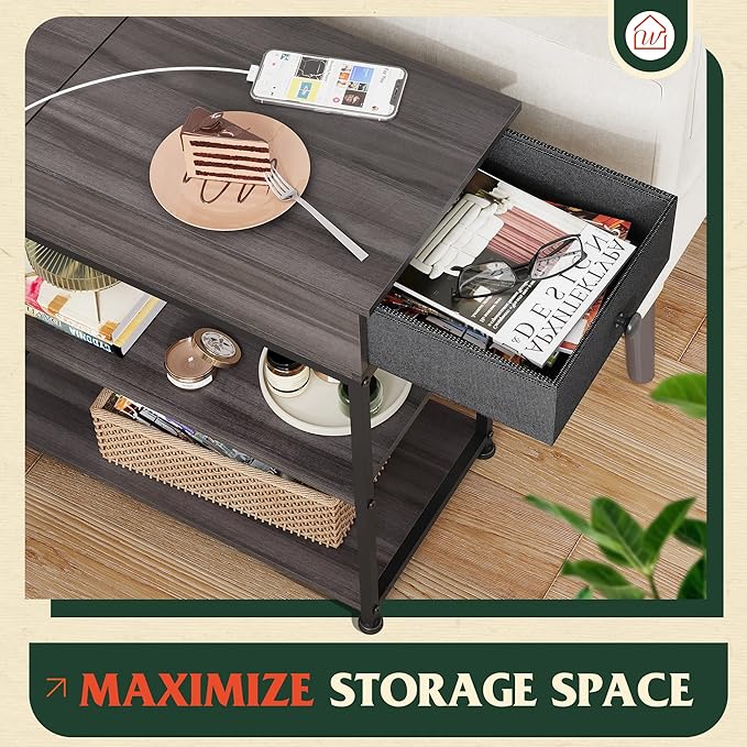 WLIVE Small Side Tables Living Room - Image 7