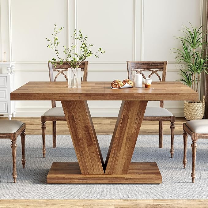 LITTLE TREE 47 Inches Dining Table - Image 4