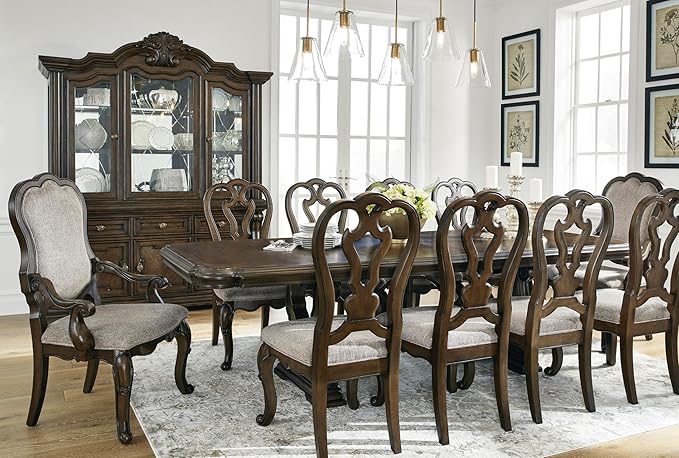 Signature Design by Ashley Maylee Classic Upholstered Armless Dining Chair - Image 19