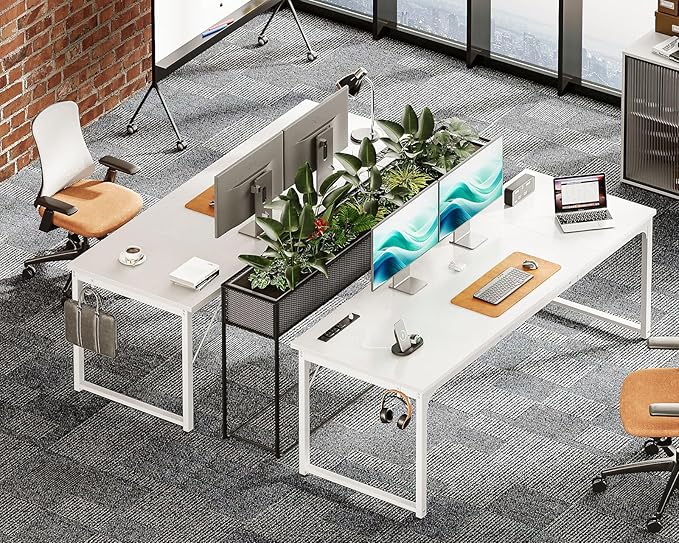 Coleshome 71 Inch Computer Desk - Image 4