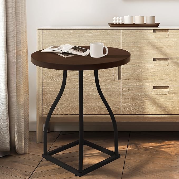 HomePop Lindsay Round Accent Table - Image 2