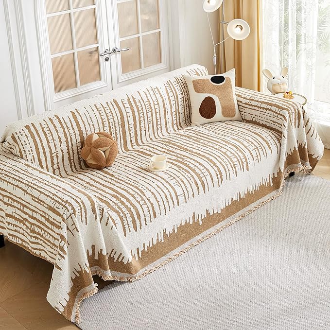 HAOMAIJIA Boho Sofa Covers Couch Covers by HAOMAIJIA