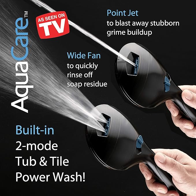 Hotel Spa AquaCare High Pressure 8-mode Handheld Shower Head - Image 7