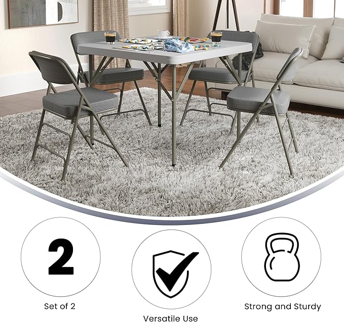Flash Furniture Hercules Series Metal Folding Chairs - Image 6