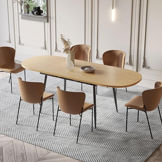 75" x 32" Extendable Dining Table by Rukulin