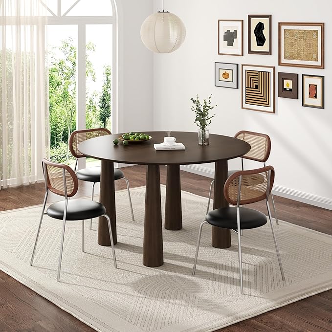 Casaphoria 52" Round Dining Table, Kitchen Table - Image 4