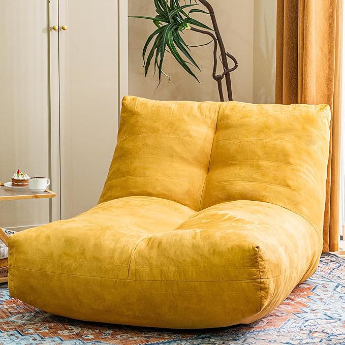 Bean Bag Chair Lazy Bean Bag Sofa, Floor Beanbag Chairs by Cvortll