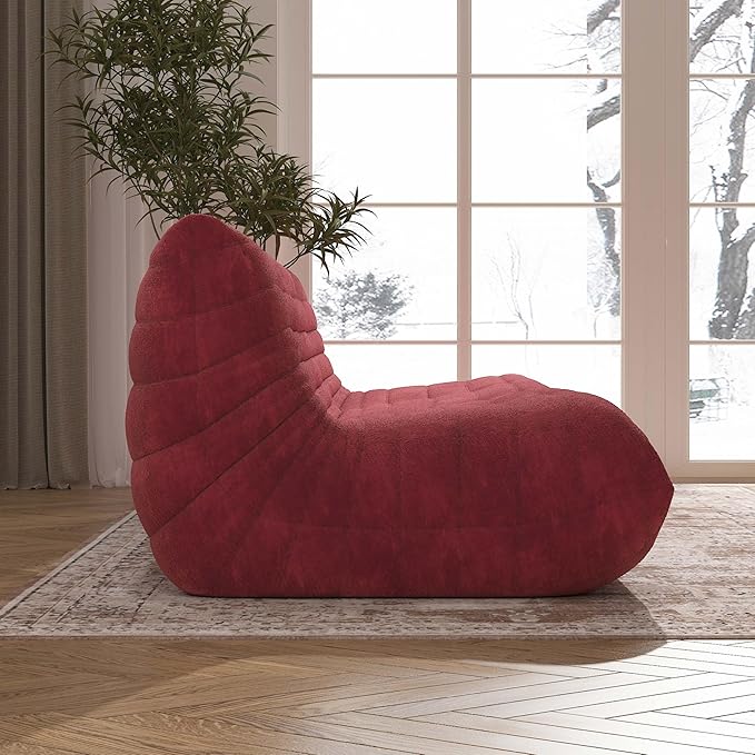 Big Bean Bag Chairs for Adults, 3 Seater Large Bean Bag Sofa, Fireside Chair - Image 7
