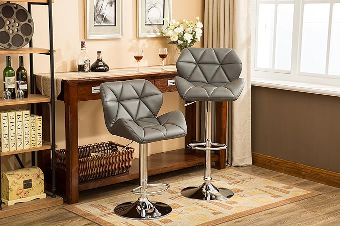 Roundhill Furniture Glasgow Contemporary Tufted Adjustable Height Hydraulic by RoundhillFurniture