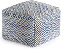 Anji Mountain 22"x22"x16" Handmade & Handcrafted Ottoman Pouf Comfortable Pouf by AnjiMountain