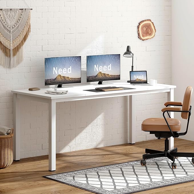 Need Large Computer Desk 70.8 x 31.5 inches Conference Table Large Office Desk - Image 5