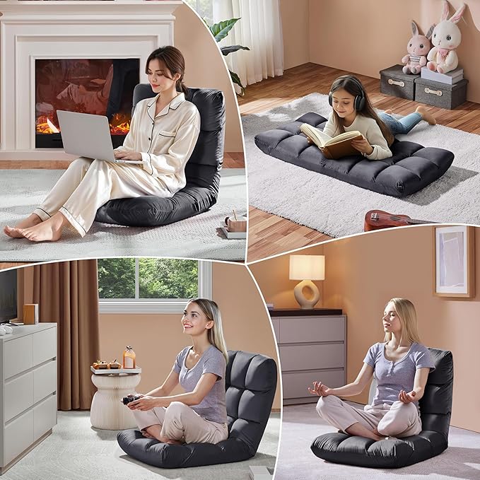 Yaheetech Padded Floor Chair - Image 6