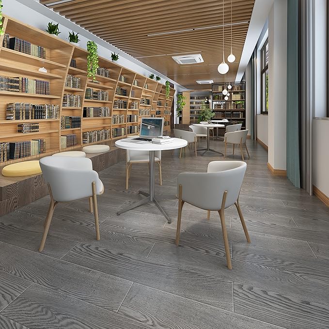 White Dining Table Round Small Office Table Conference Table Coffee Meeting - Image 2