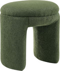 Furniture of America Rami Modern 18-inch Solid Wood Upholstered Ottoman by FurnitureofAmerica