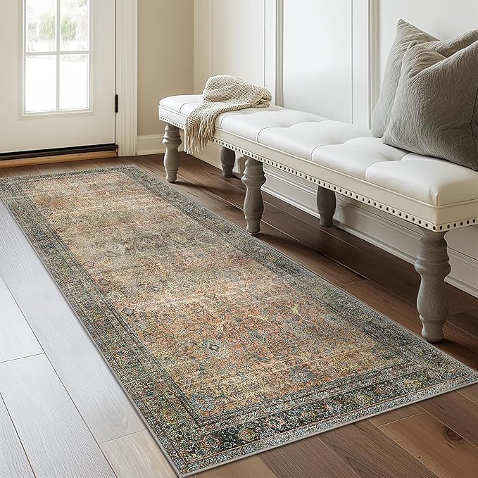 2X5 Area Rugs Machine Washable Rugs - Image 2
