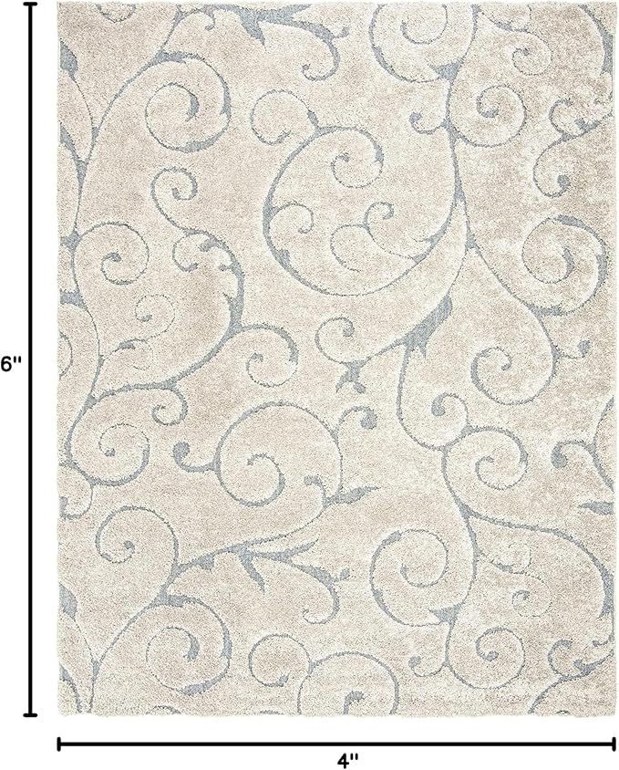 SAFAVIEH Florida Shag Collection Accent Rug - Image 2