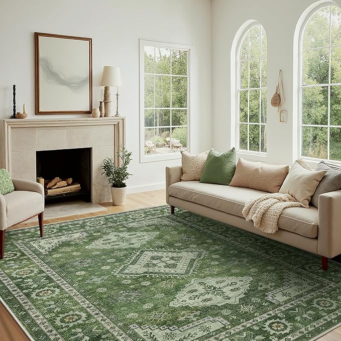 GENIMO Washable Rug 8X10 Area Rugs - Image 3