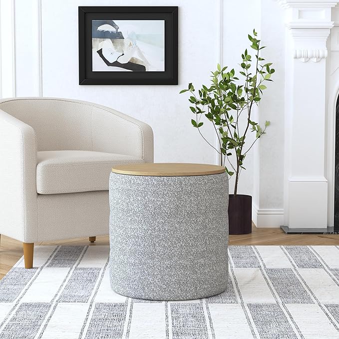 HomePop Channel Storage Ottoman - Image 2