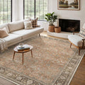 8X10 Area Rugs Machine Washable Rugs by BESBLEE