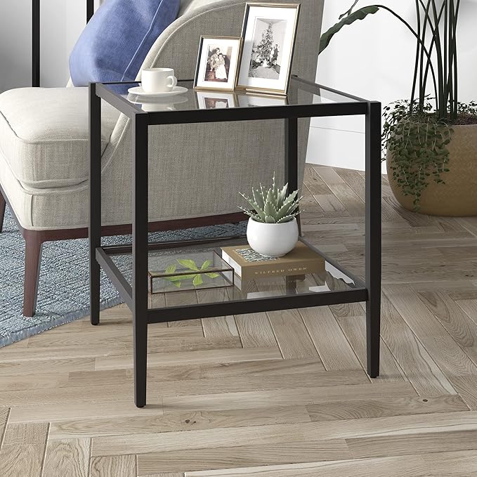 Henn&Hart 20" Wide Square Side Table - Image 2