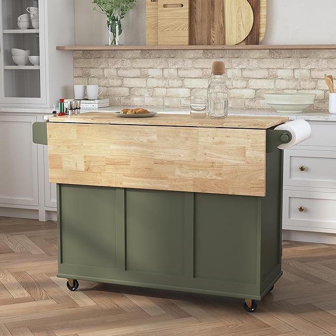 Homestyles Mobile Kitchen Island Cart - Image 8