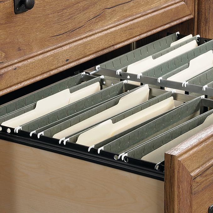Sauder Palladia 2 Drawer File Cabinet, Lateral Filing Cabinets - Image 6