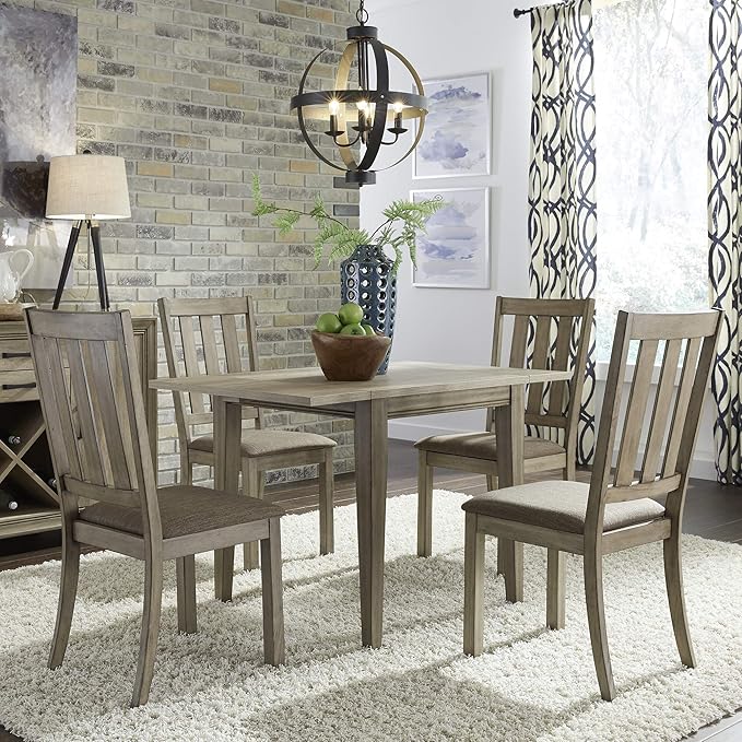 Liberty Furniture INDUSTRIES Sun Valley Drop Leaf Table, W47 x D29 x H30 - Image 5