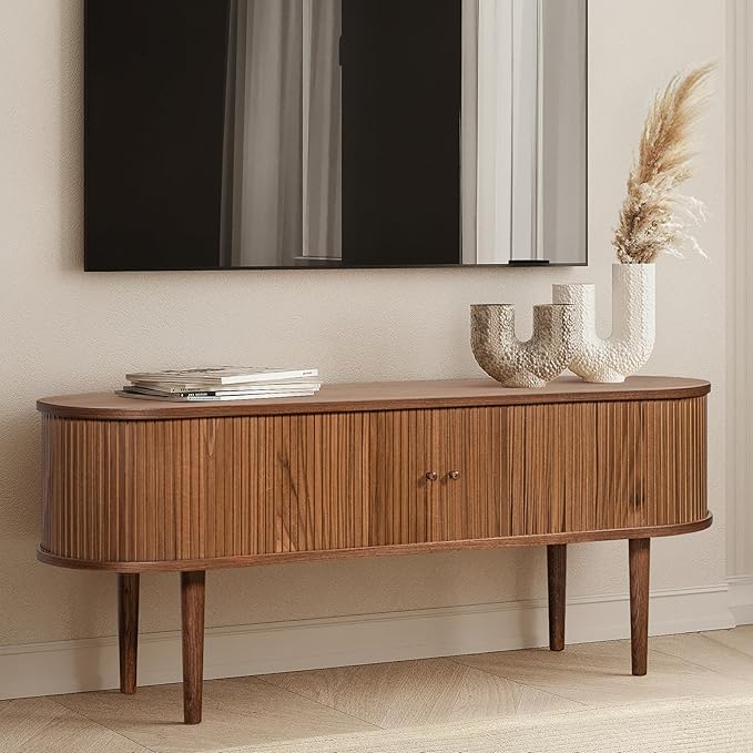 WERMO 55'' TV Stand with Storage and Shelves by WERMO