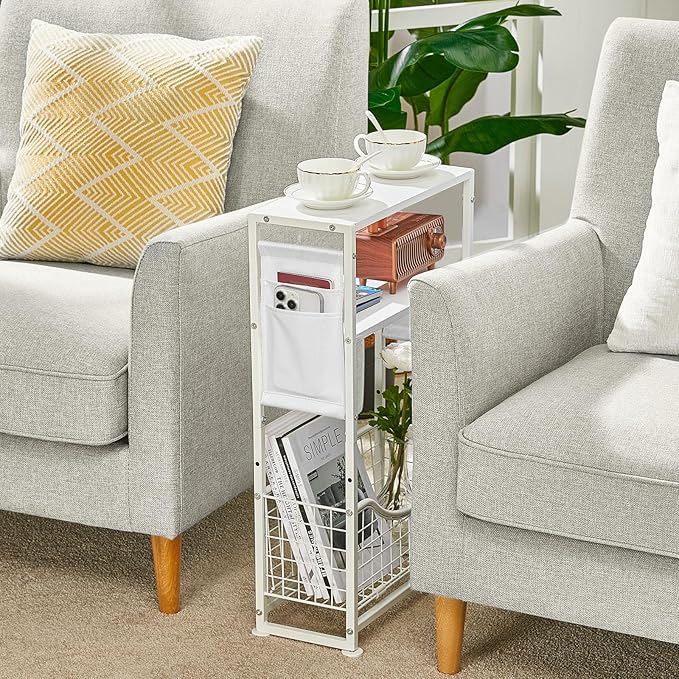 Narrow Side Table, Skinny Small End Tables - Image 4