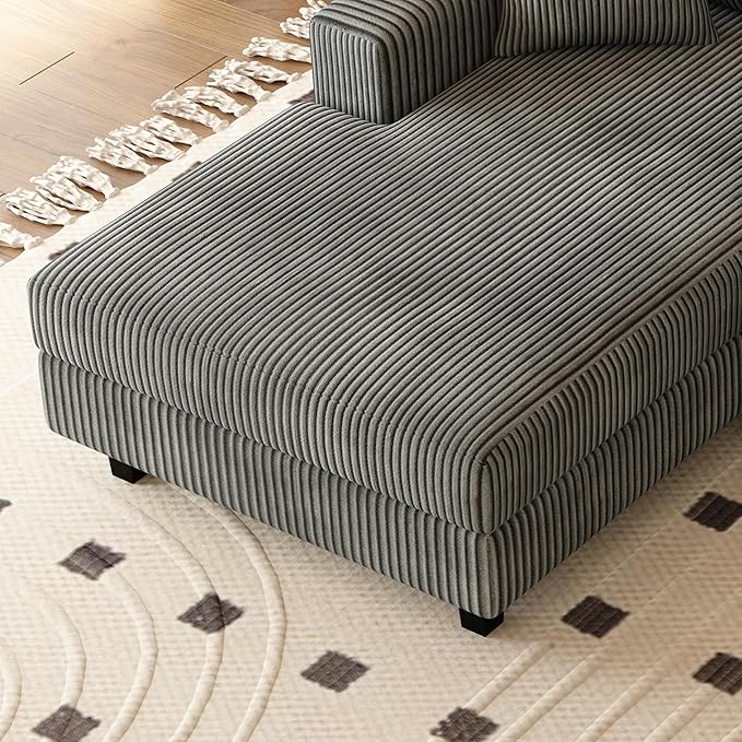 Eafurn Oversized Symmetrical U Shaped Modular Sectional Sofa - Image 6