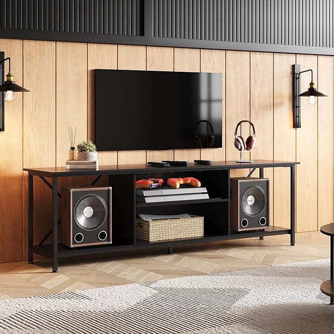 WLIVE TV Stand for 70 Inch TV, Entertainment Center - Image 7
