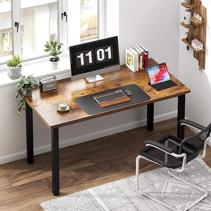 Need Computer Desk, 47 inch Home Office Desk, Modern Simple Style Home Office - Image 2