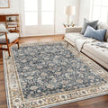 Area Rug 5'x7' Washable Rug Vintage Traditional Floor Cover Thin Retro Kitchen by CHAMPLANT