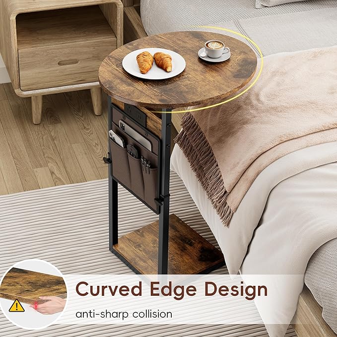 Vagusicc C Shaped End Table - Image 3