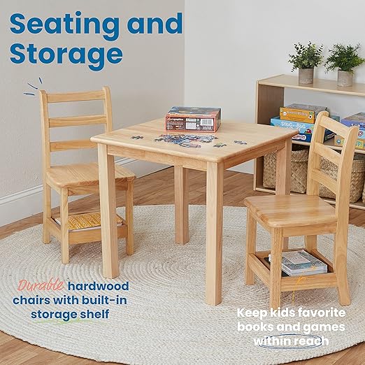 ECR4Kids Three Rung Ladderback Chair - Image 6