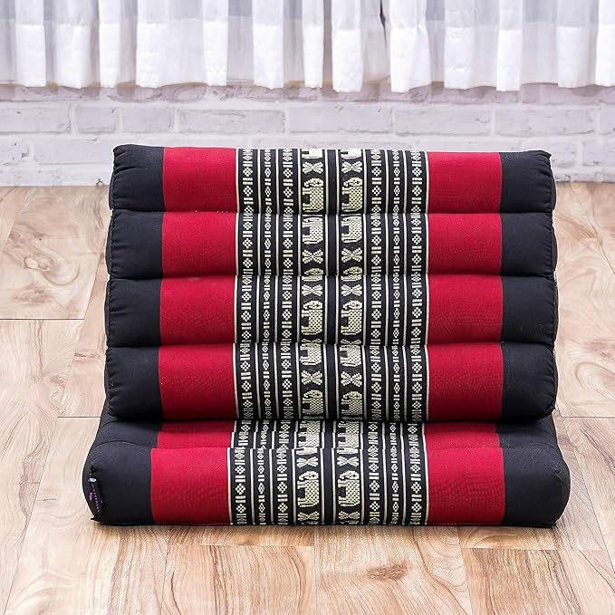 Leewadee 1-Fold Mat with Triangle Cushion – Comfortable TV Pillow, Foldable - Image 5
