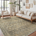 8X10 Area Rugs Machine Washable Rugs by BESBLEE