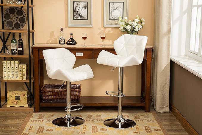 Roundhill Furniture Glasgow Contemporary Tufted Adjustable Height Hydraulic - Image 9
