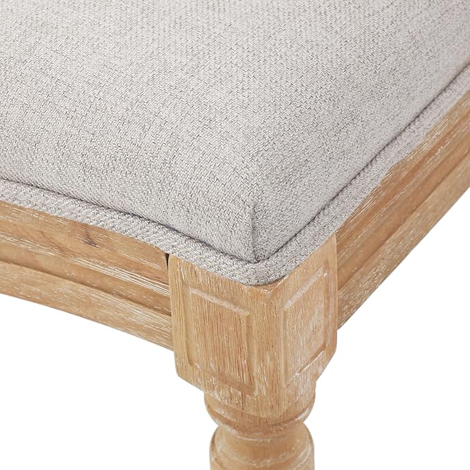 Christopher Knight Home Phinnaeus Polyester Beige Fabric Dining Chair, 2-Pcs Set - Image 13