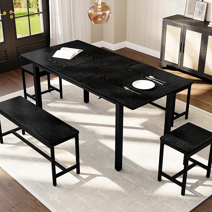 Garvee 5 PCs Extendable Dining Table Set by Garvee