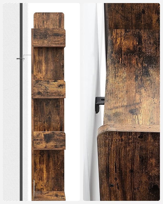 VASAGLE Bookshelf, Tree-Shaped Bookcase - Image 7