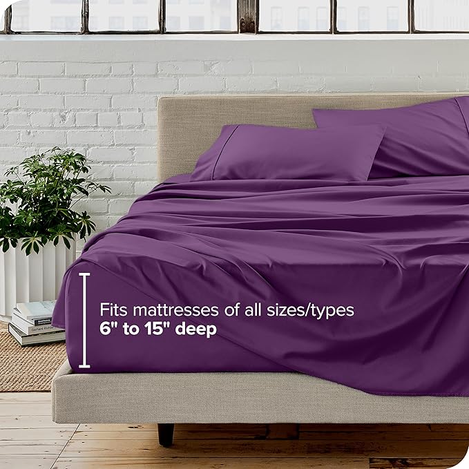 Bare Home Split King Sheet Set - Image 6