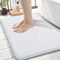 OLANLY Thick Memory Foam Bath Mat Rug 24x16, Extra Soft Absorbent Bathroom Rug by OLANLY