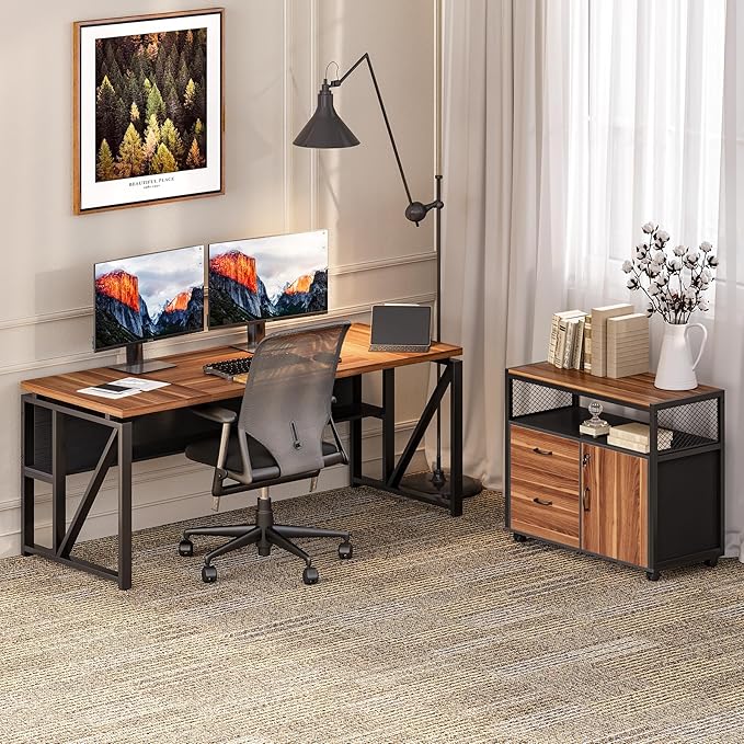 LITTLE TREE 63-Inch Office Desk - Image 8